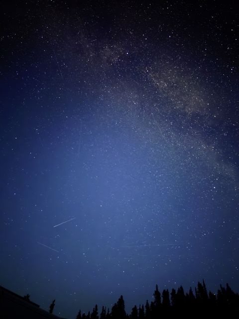 Milky Way over Northern Rockies BC
