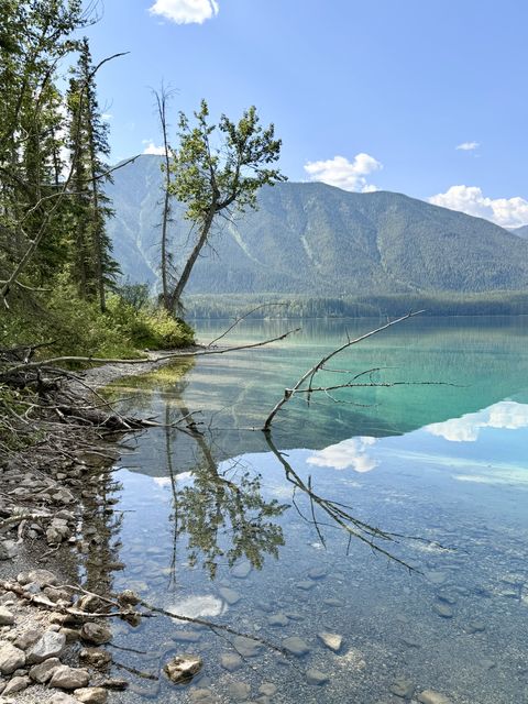 Turquoise Reflections Northern Rockies BC