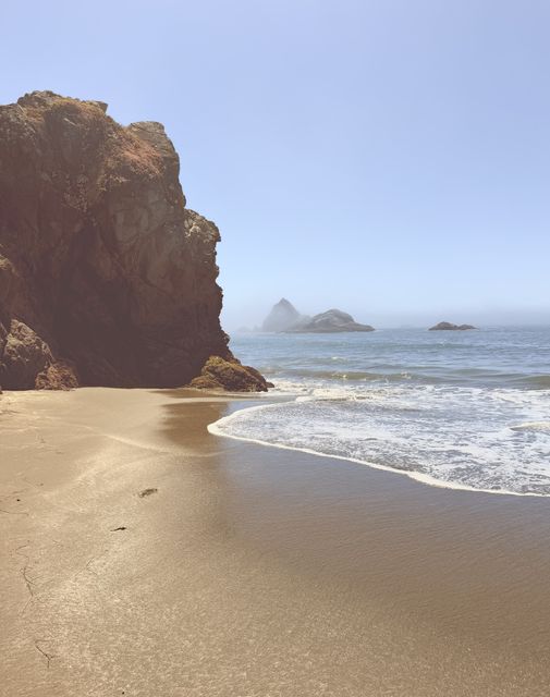 Sunlit Cove in Brookings Oregon