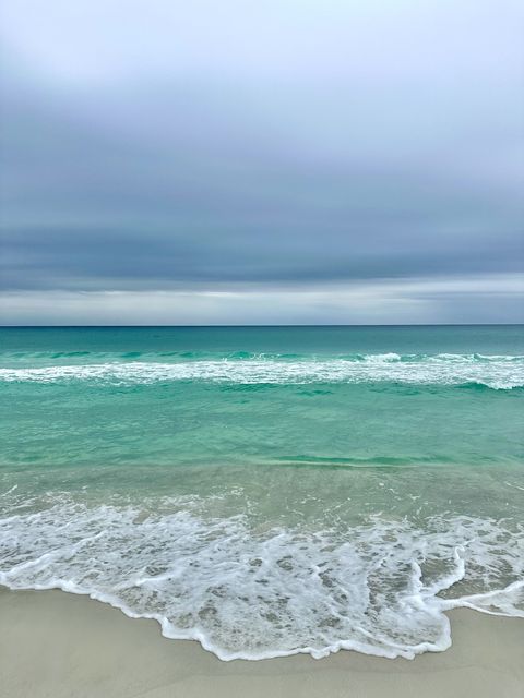 Turquoise Waves on Escambia County Coast