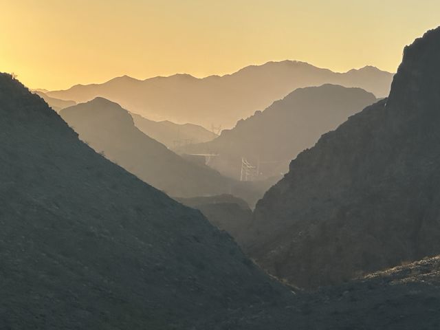 Mohave Canyon Sunset Layers