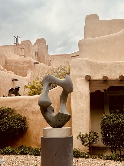 Bronze Abstract at NM History Museum Store