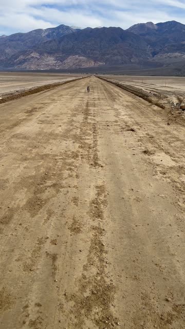 Lone Walker on Ballarat Road