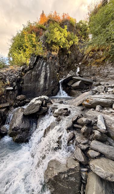 Ptarmigan Cliff Waterfall