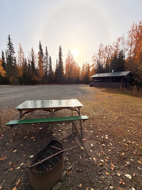 Sun Halo at Lake Creek Campground