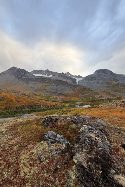 Autumn Tundra Below Ptarmigan Peaks