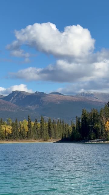 Boya Lake Autumn Shoreline