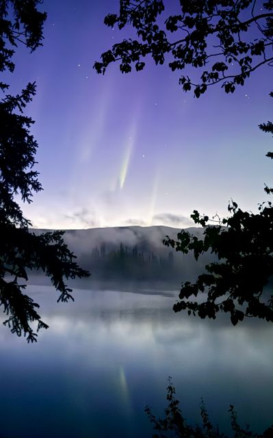 Aurora Over Boya Lake