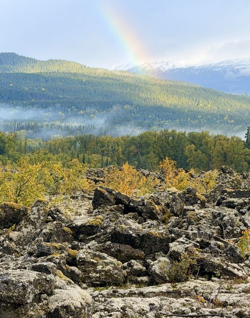 Rainbow over Tree Cast Plateau