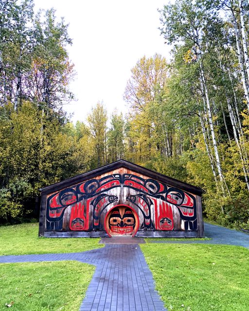 Nass Valley Painted Longhouse