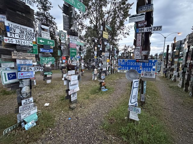 Watson Lake Sign Post Forest